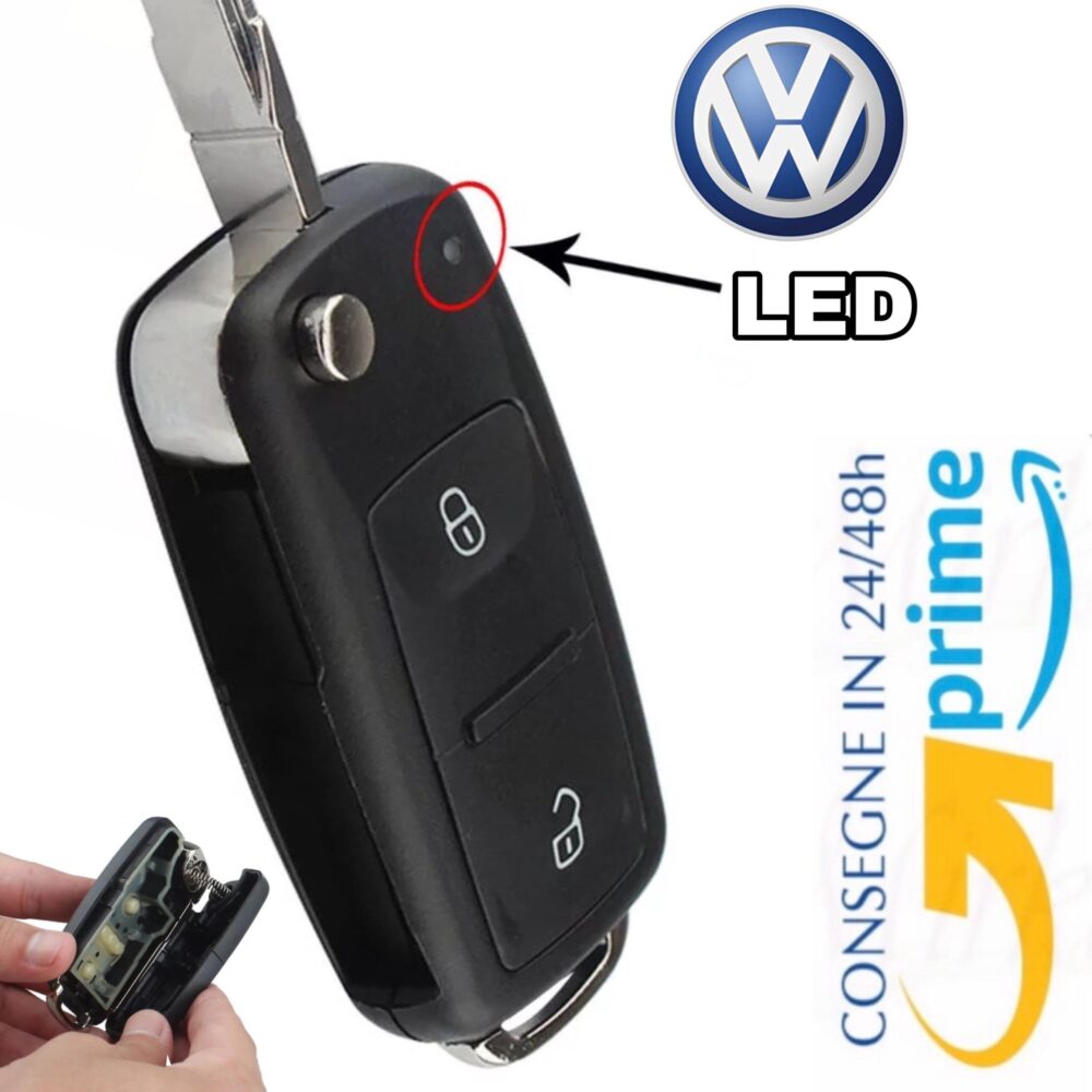 guscio di plastica volkswagen originale IEA 2 tasti
